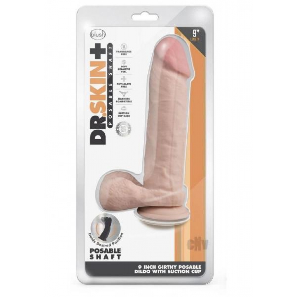 Dr Skin Plus Thick Pose Dildo - 9