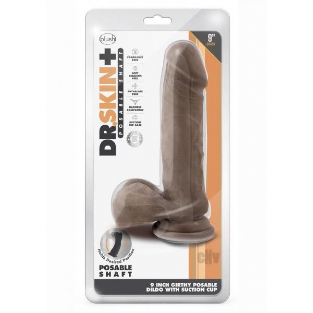 Dr. Skin Plus Thick Pose Dildo - 9