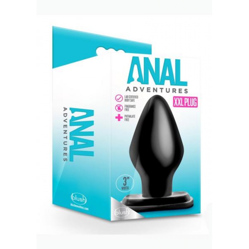 Anal Adv XXL Plug - Black