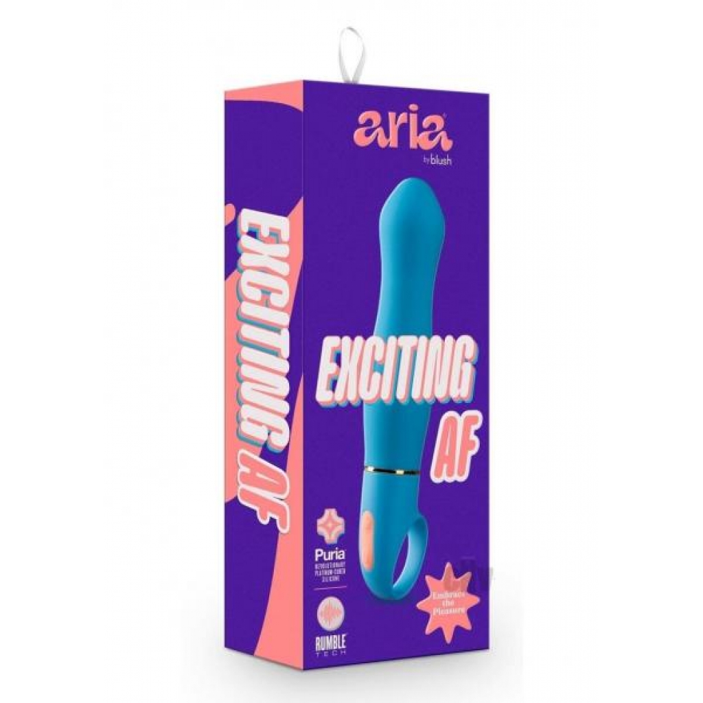 Aria Exciting AF Vibrator - Blue