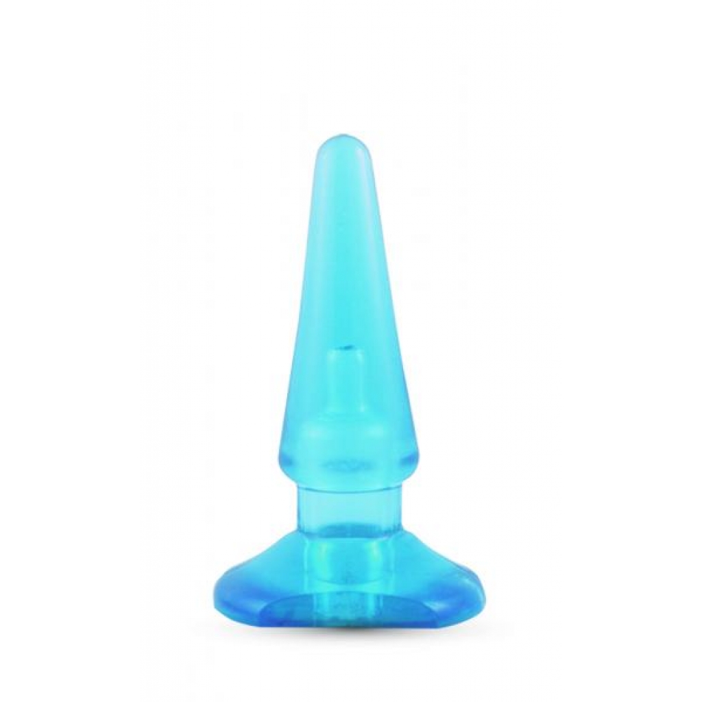 Basic Anal Pleaser Blue Butt Plug for Beginners