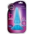 Basic Anal Pleaser Blue Butt Plug for Beginners