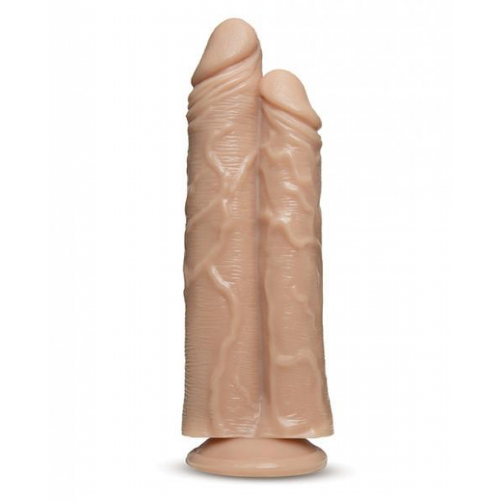 Dr Skin Dr Double Stuffed Double Dildo Beige