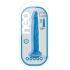 Neo 7.5 Inches Dual Density Cock - Neon Blue