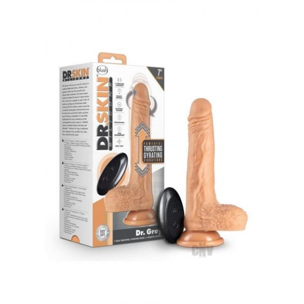 Dr Skin - Silicone Dual Density Thrust Dildo - Van Tan