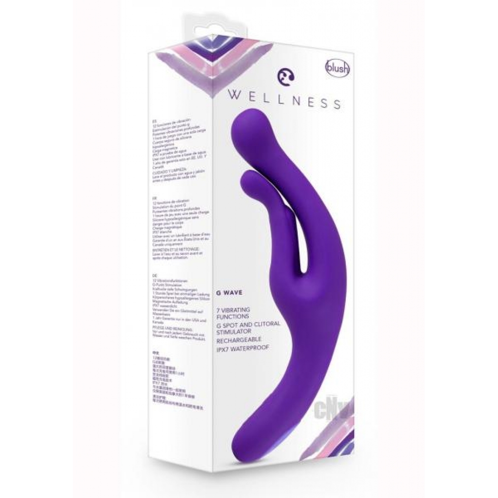 Wellness G Wave Vibrator - Purple