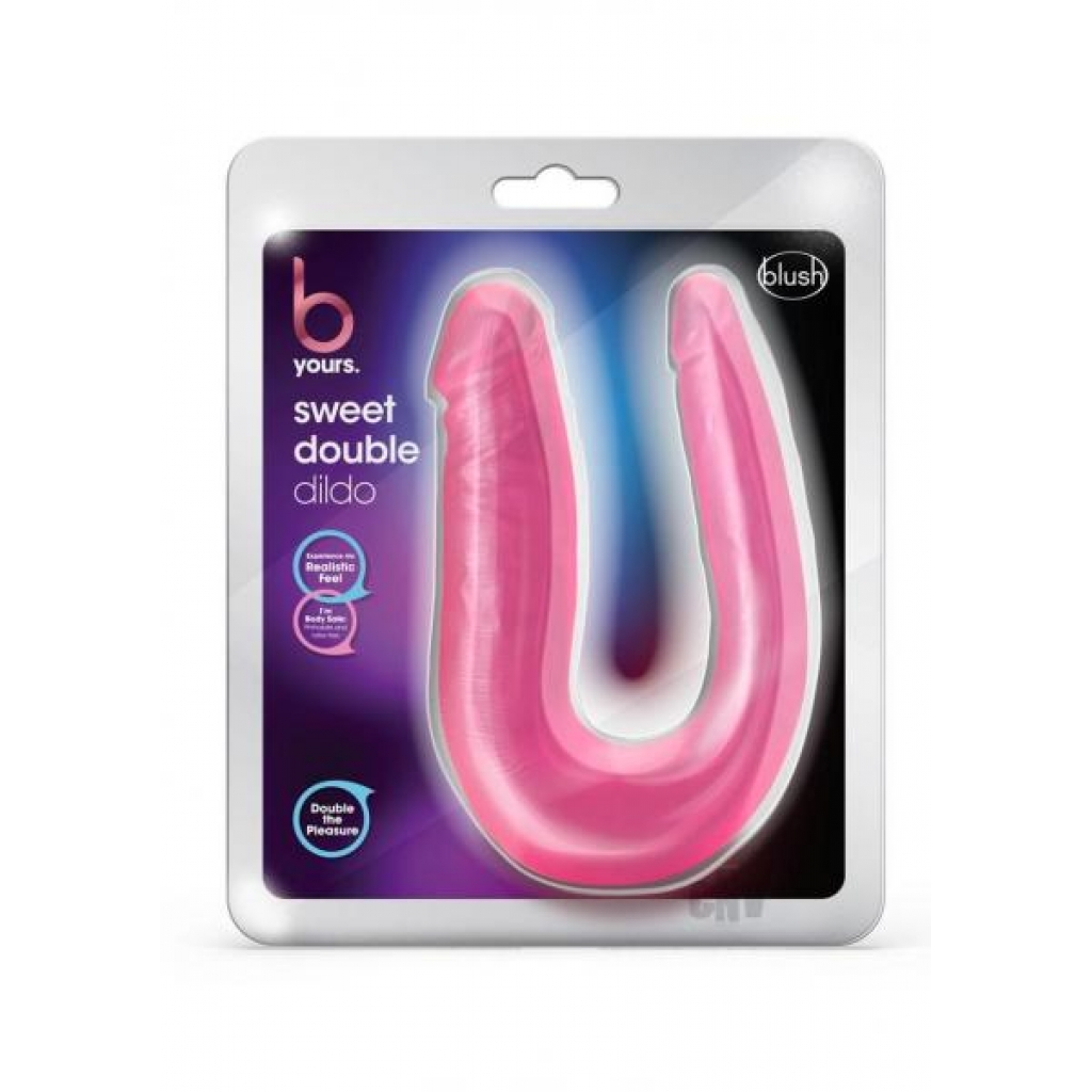 B Yours Sweet Double-Sided Dildo - Pink