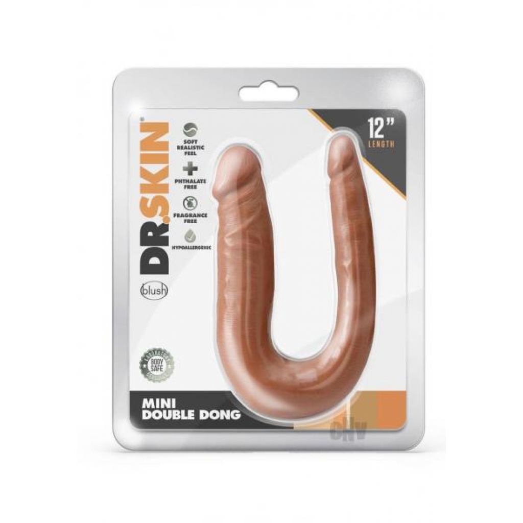 Dr Skin Mini Double Dong – Caramel