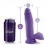 Au Naturel Bold Pleaser 7 inches Dildo - Purple