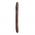 Dr. Skin 18-inch Realistic Double Dildo - Brown