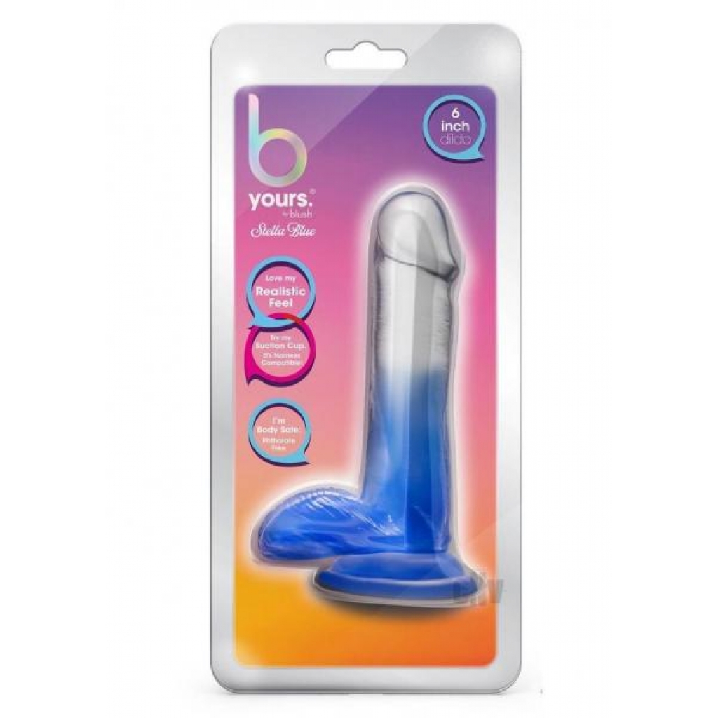 B Yours Stella Blue Dildo - 6