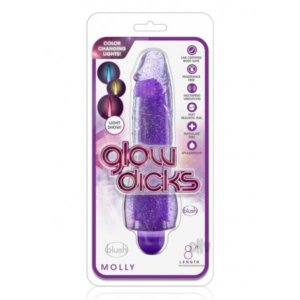 Glow Dicks Molly Glittervibe PU