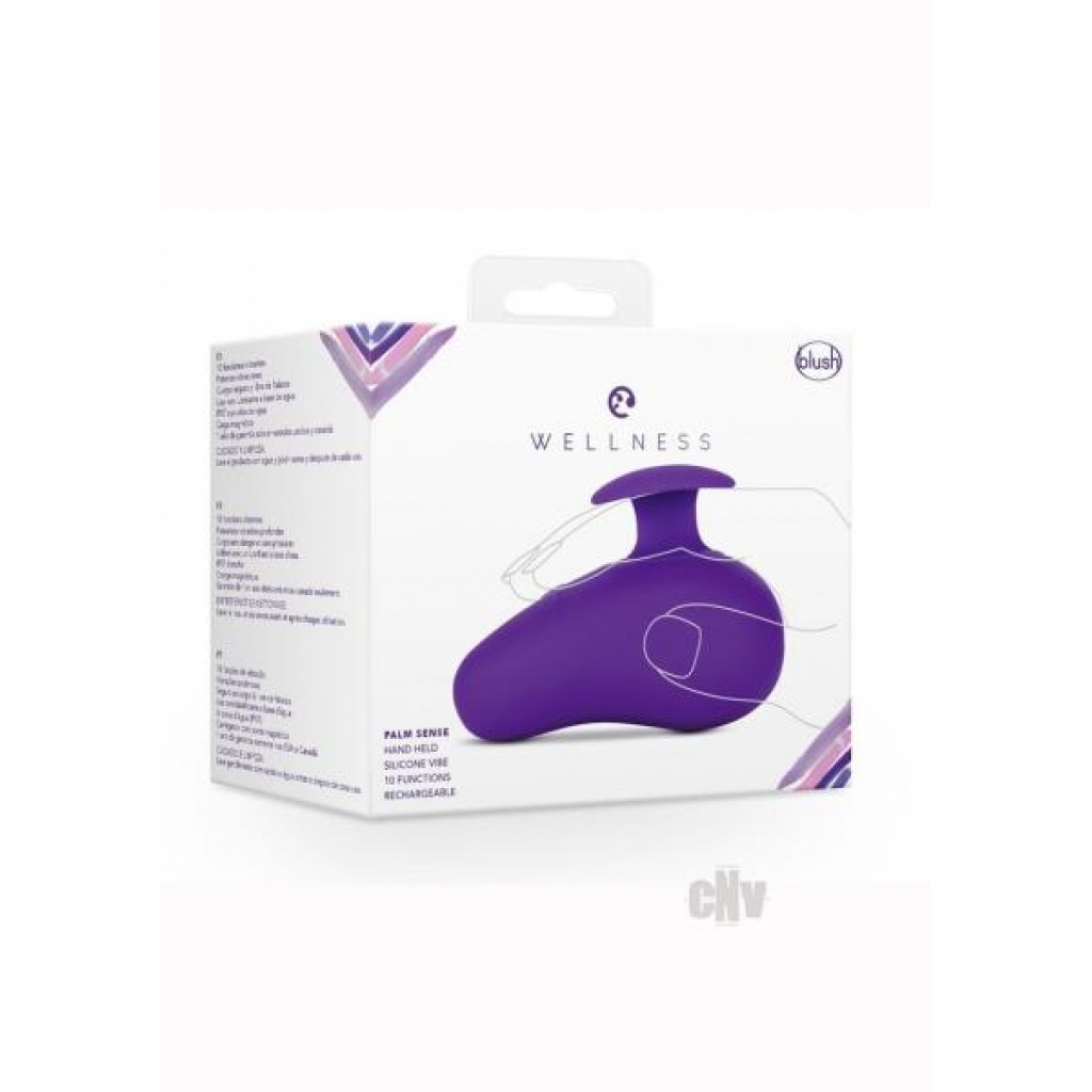 Wellness Palm Sense Vibrator - Purple