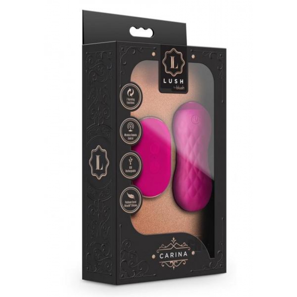 Lush Carina Velvet Red Clitoral Vibrator