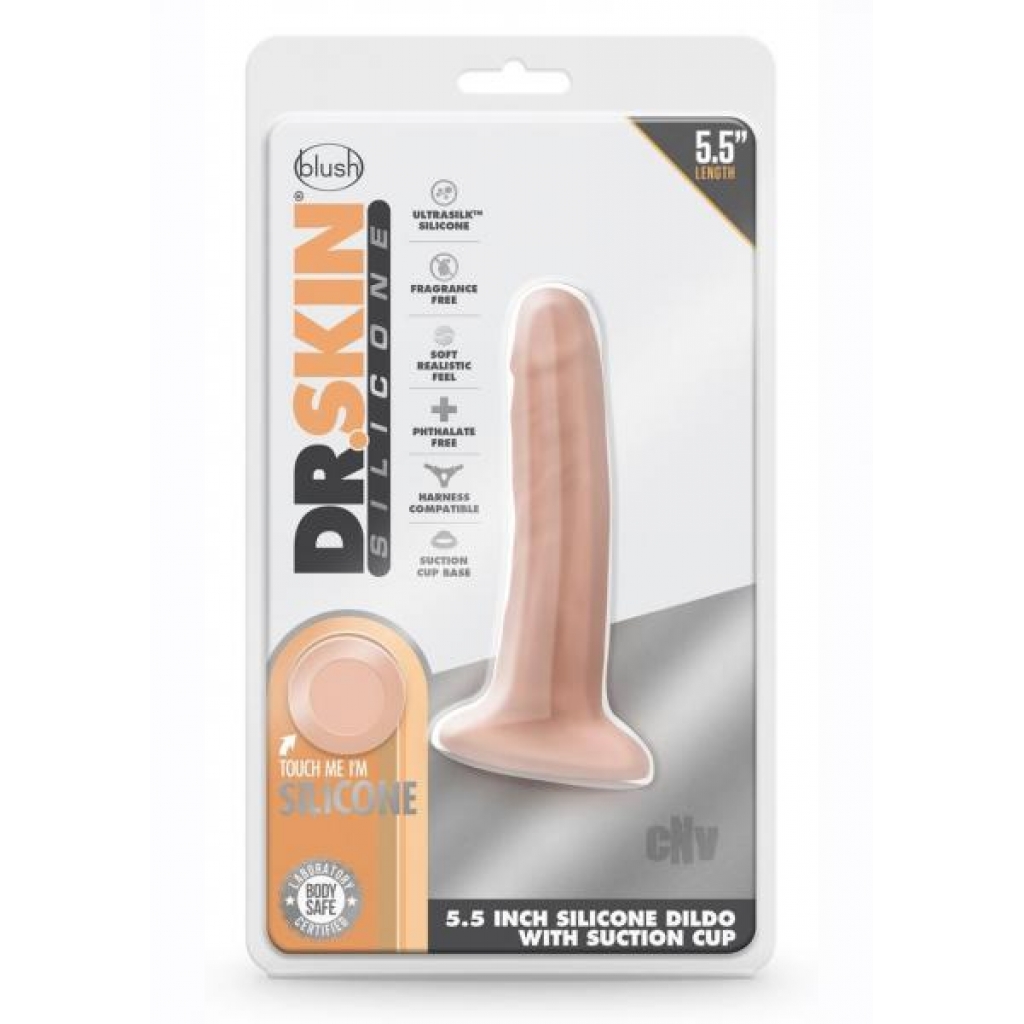 Dr. Skin Silicone Dr. Lucas 5 - Vanilla Dildo