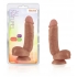 Macho Dual Density Realistic Dildo - Latin Tan