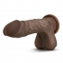 Au Naturel Mister Perfect - Chocolate Brown Dildo