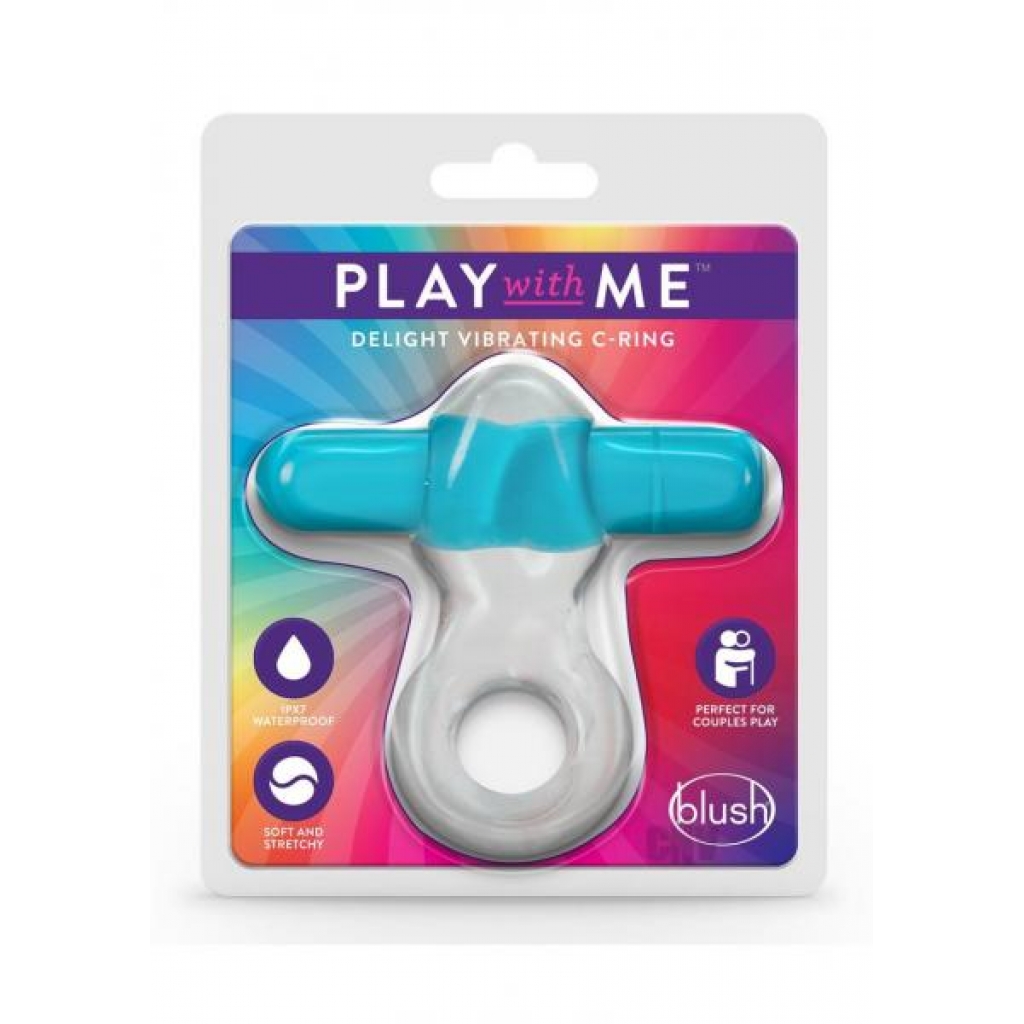 Play With Me Delight Vibe C-Ring - Blue