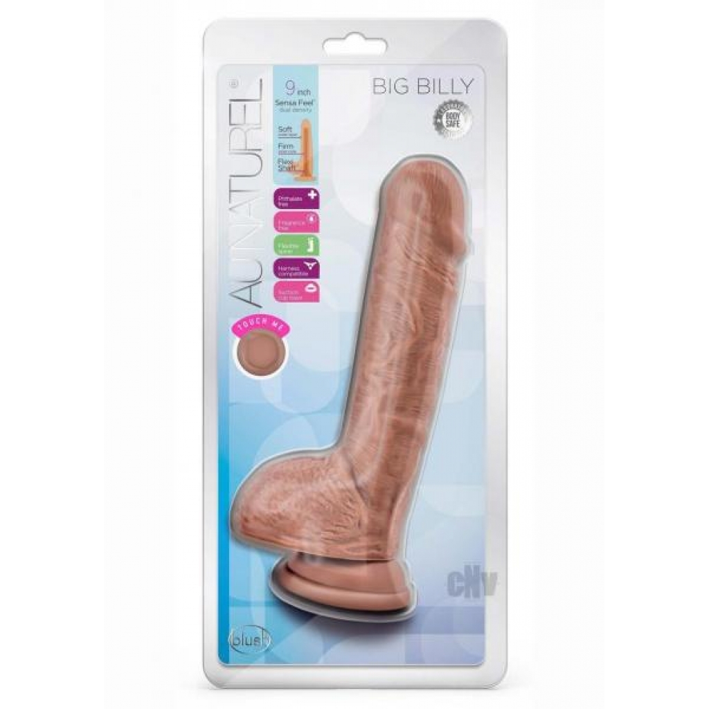 Au Naturel Big Billy Dildo - Mocha