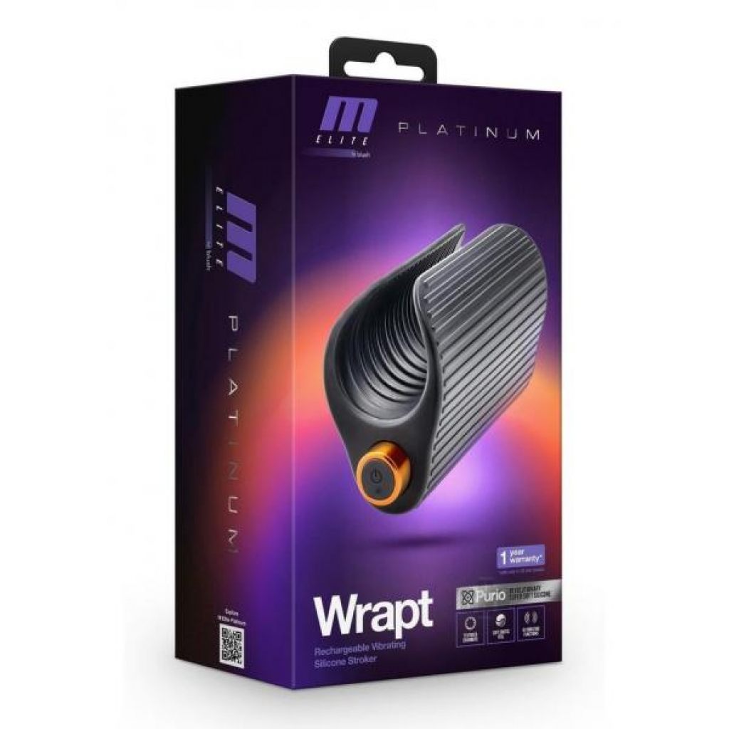 M Elite Platinum Wrapt - Black