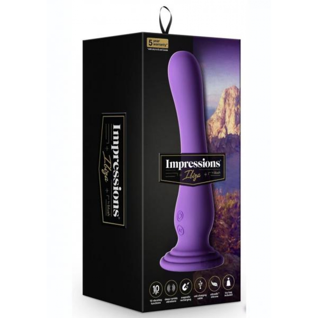 Impressions Ibiza Vibrator - Plum