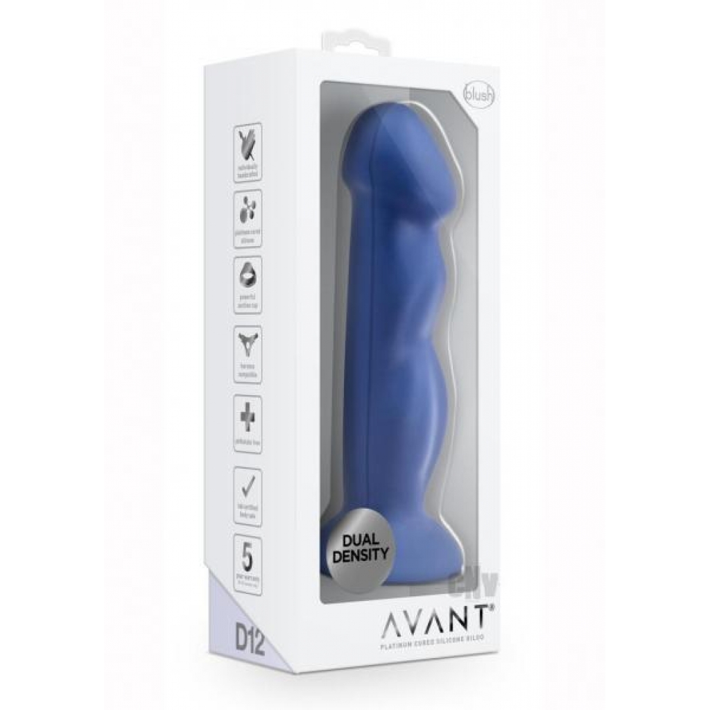 Avant D12 Suko Indigo - Artisanal Silicone Toy