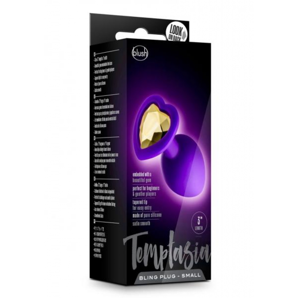 Temptasia Bling Plug - Small Purple