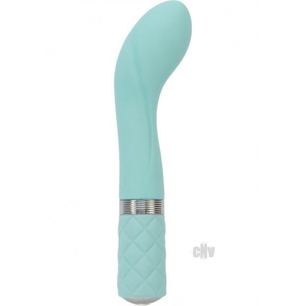 Pillow Talk Sassy G-Spot Massager - Teal Blue