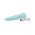 Pillow Talk Sultry Massager Wand - Teal Green