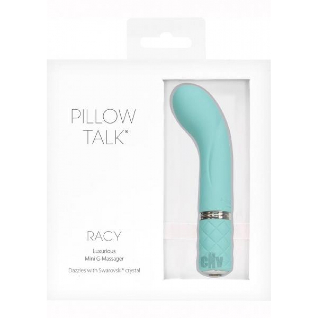 Pillow Talk Racy Mini Massager - Teal