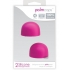 Palm Caps - 2 Silicone Heads Attachments - Pink