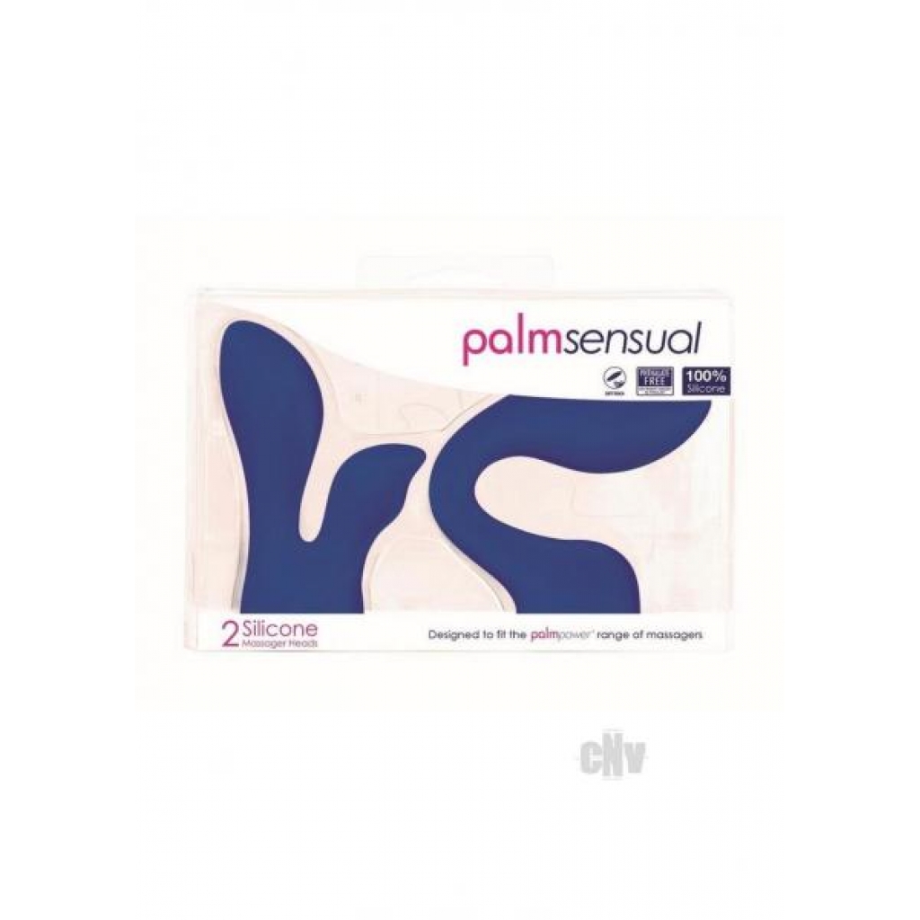 Palm Sensual Accessories 2pk - Blue