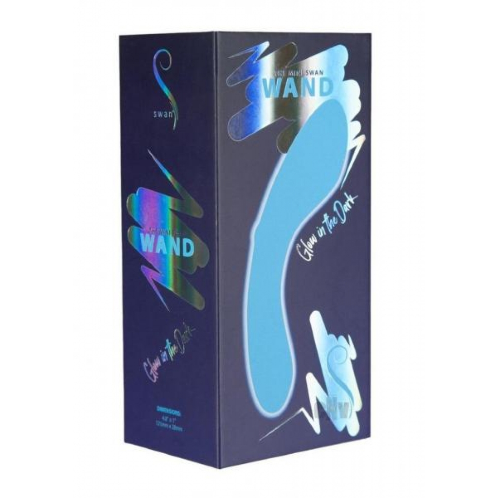 Mini Swan Wand Glow in the Dark Edition - Blue