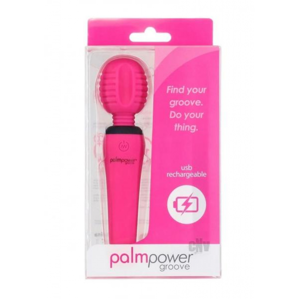 PalmPower Groove Mini Wand - Fuchsia Pink