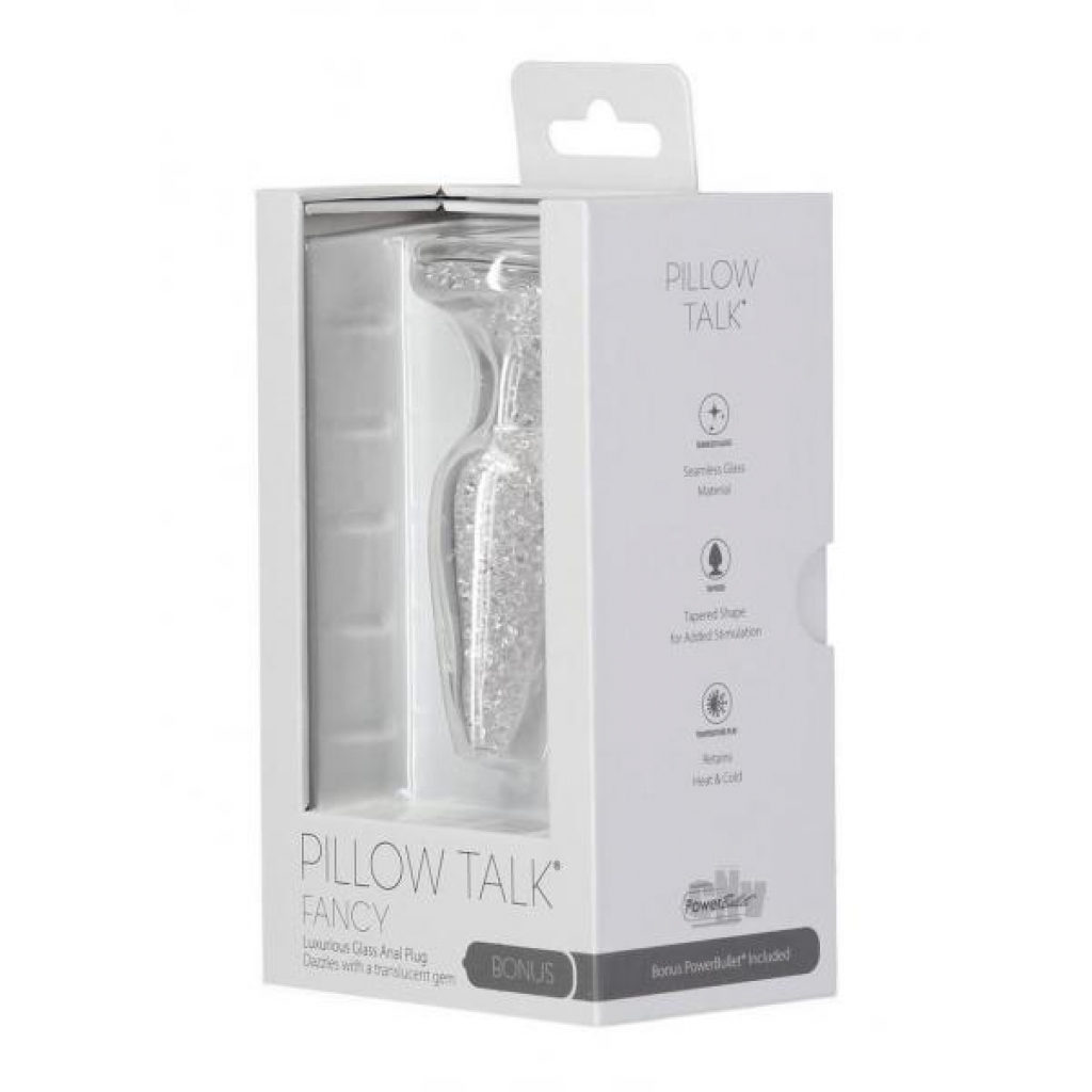 Pillow Talk Fancy Glass Toy - Clear