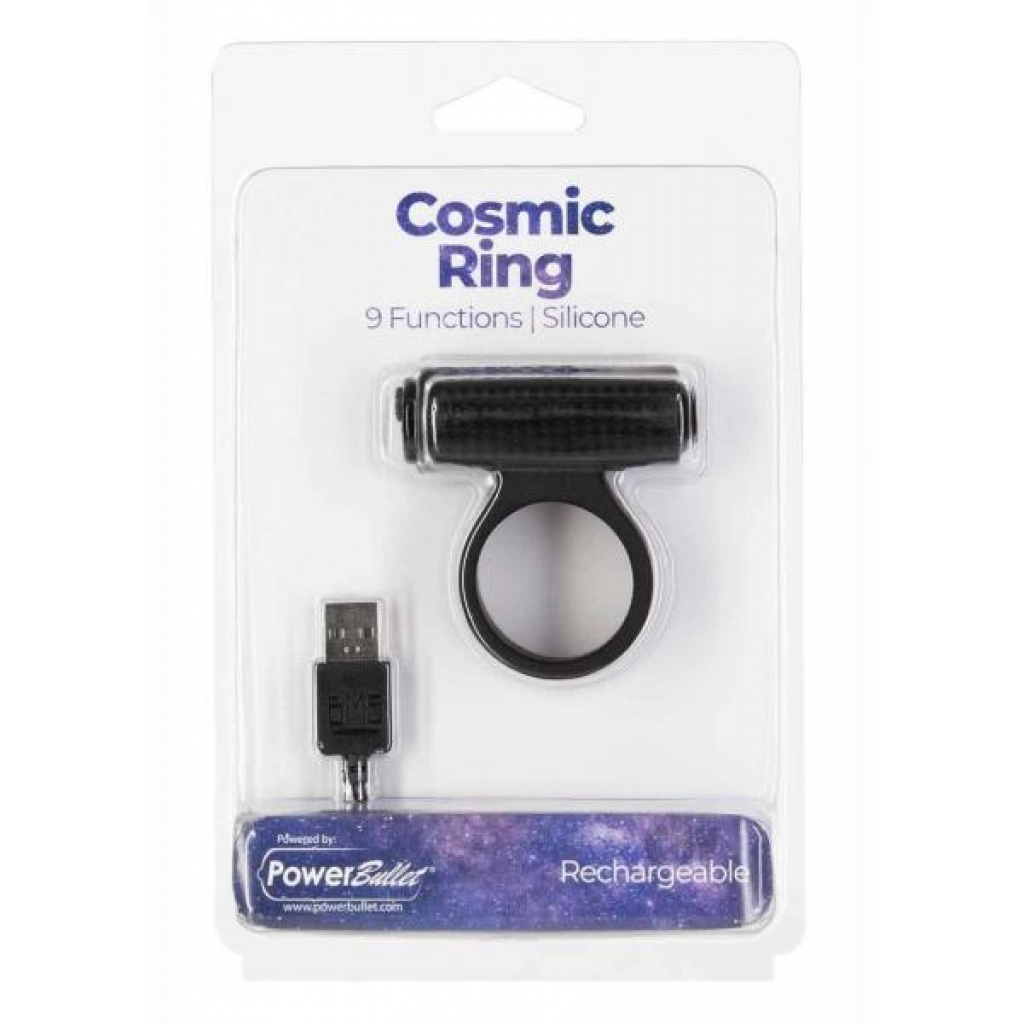 Powerbullet Cosmic Ring - Black