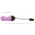 Simple & True Remote Control Vibrating Egg Purple