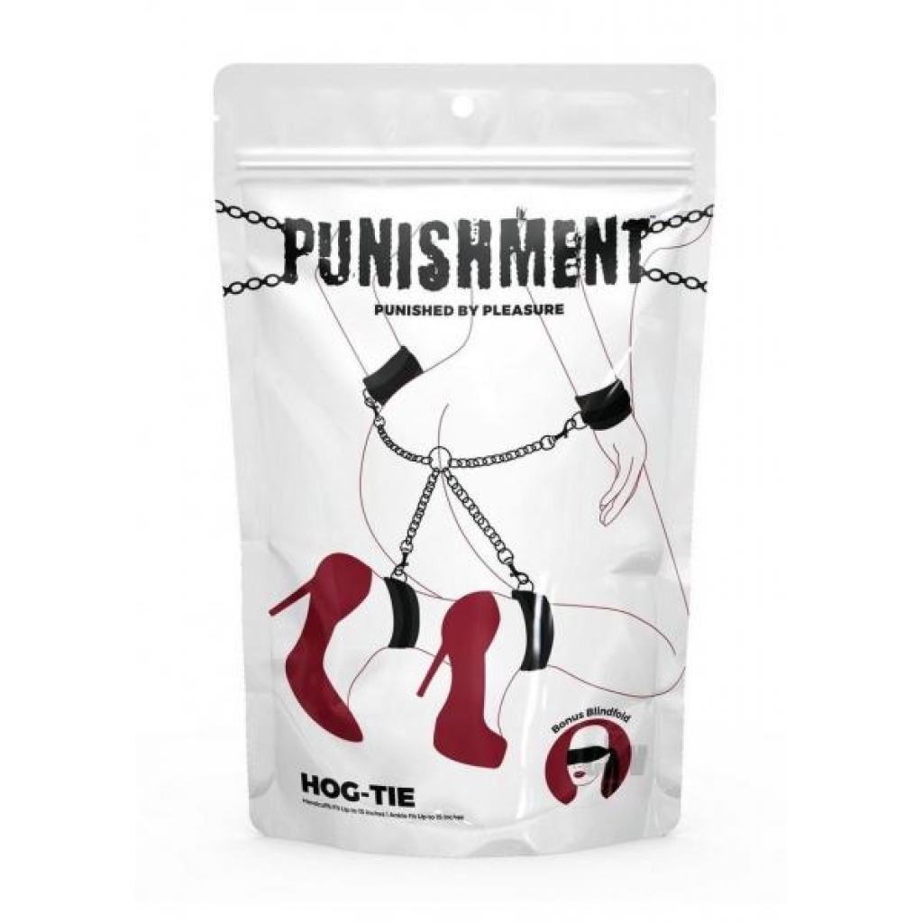 Punishment Hog Tie - Black