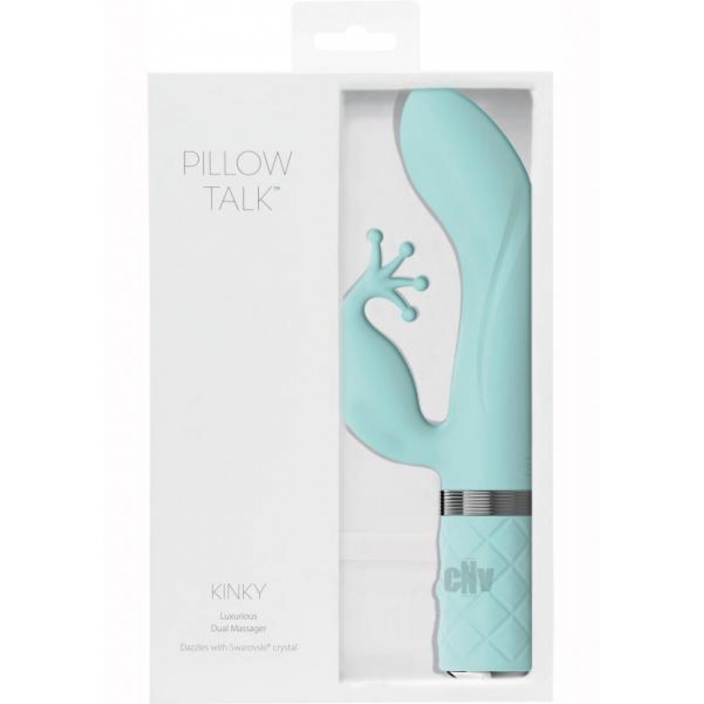 Pillow Talk Kinky Dual Massager - Teal