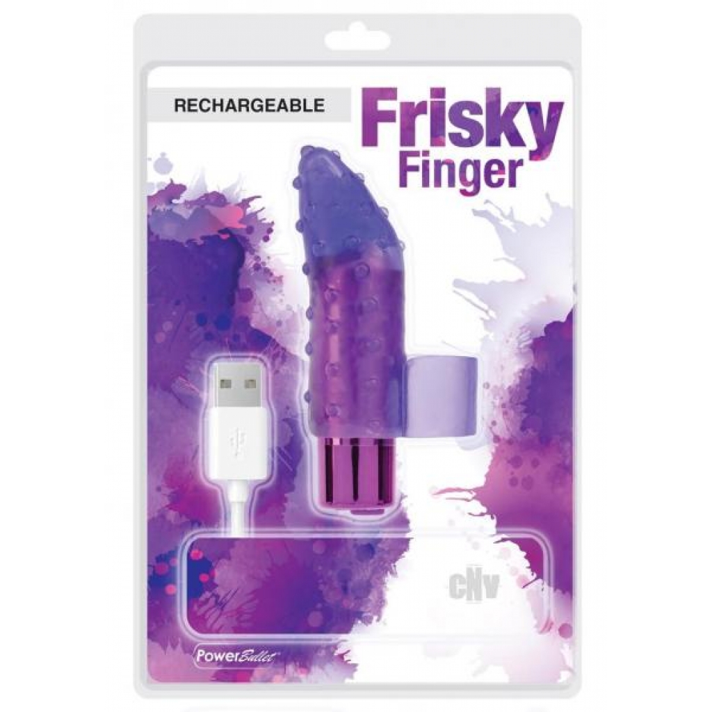 Powerbullet Recharge Frisky Finger - Purple