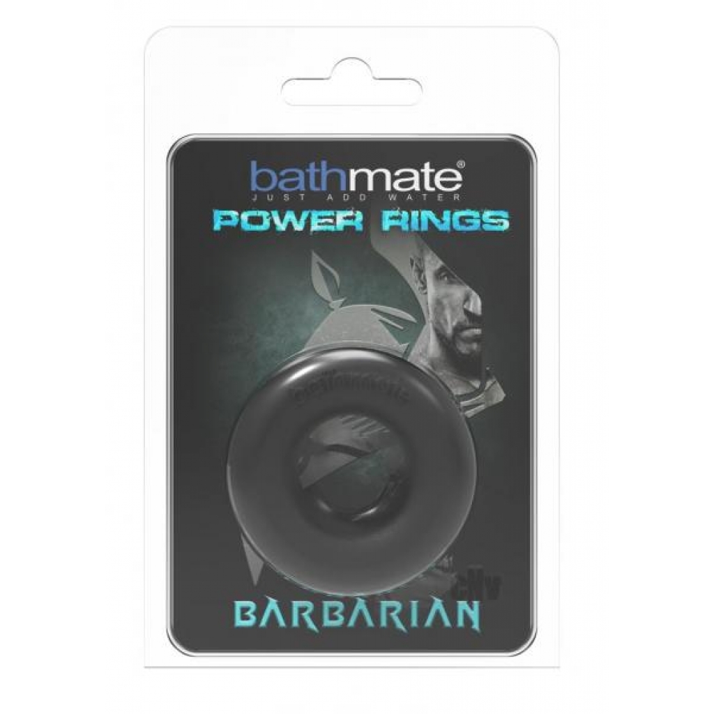 Barbarian Power Cock Ring - Black