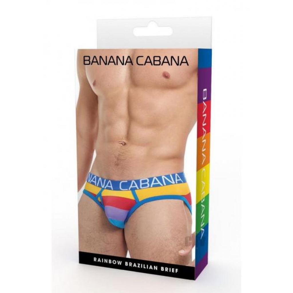 Banana Cabana Brief L/XL Rainbow