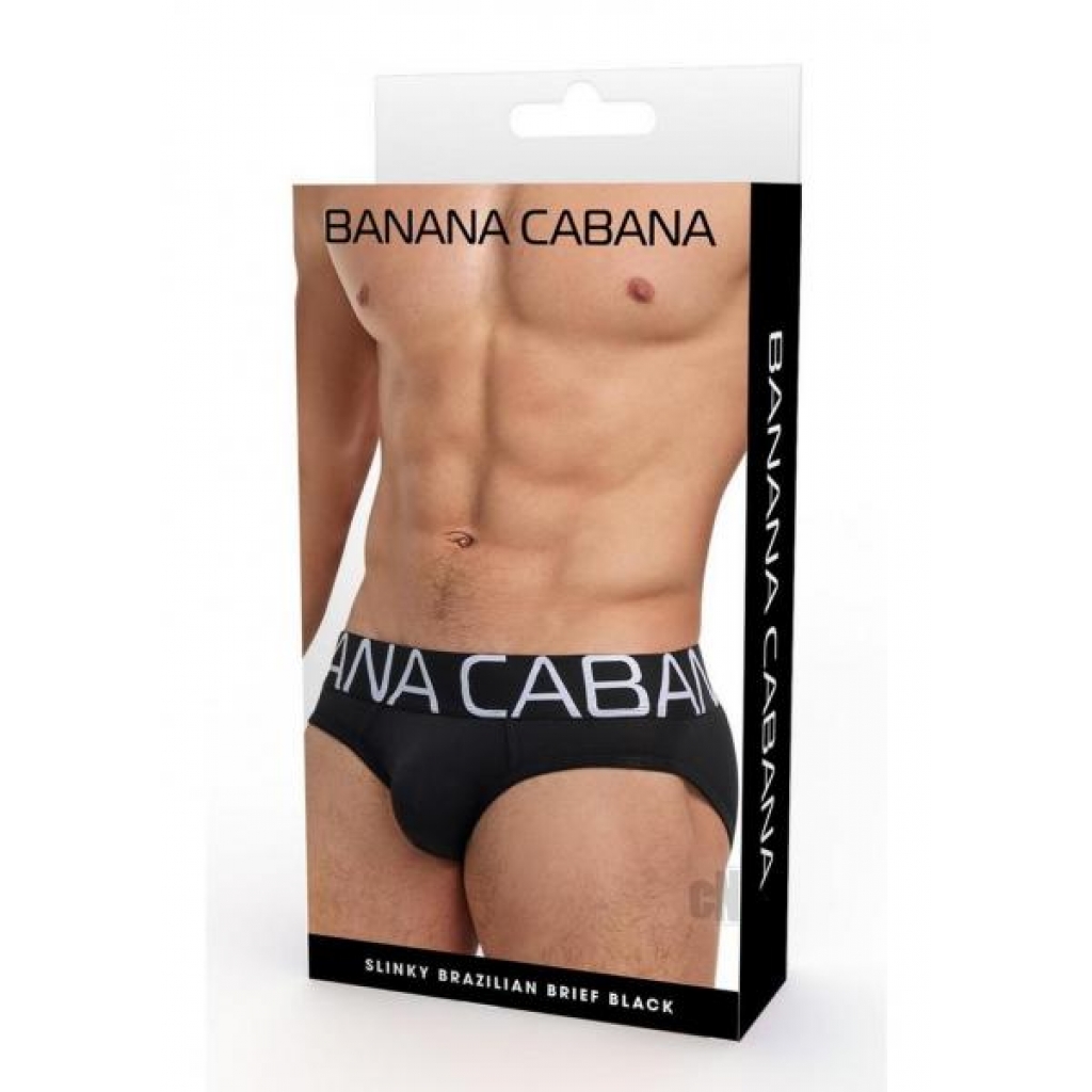 Banana Cabana Bikini - Black MD/LG