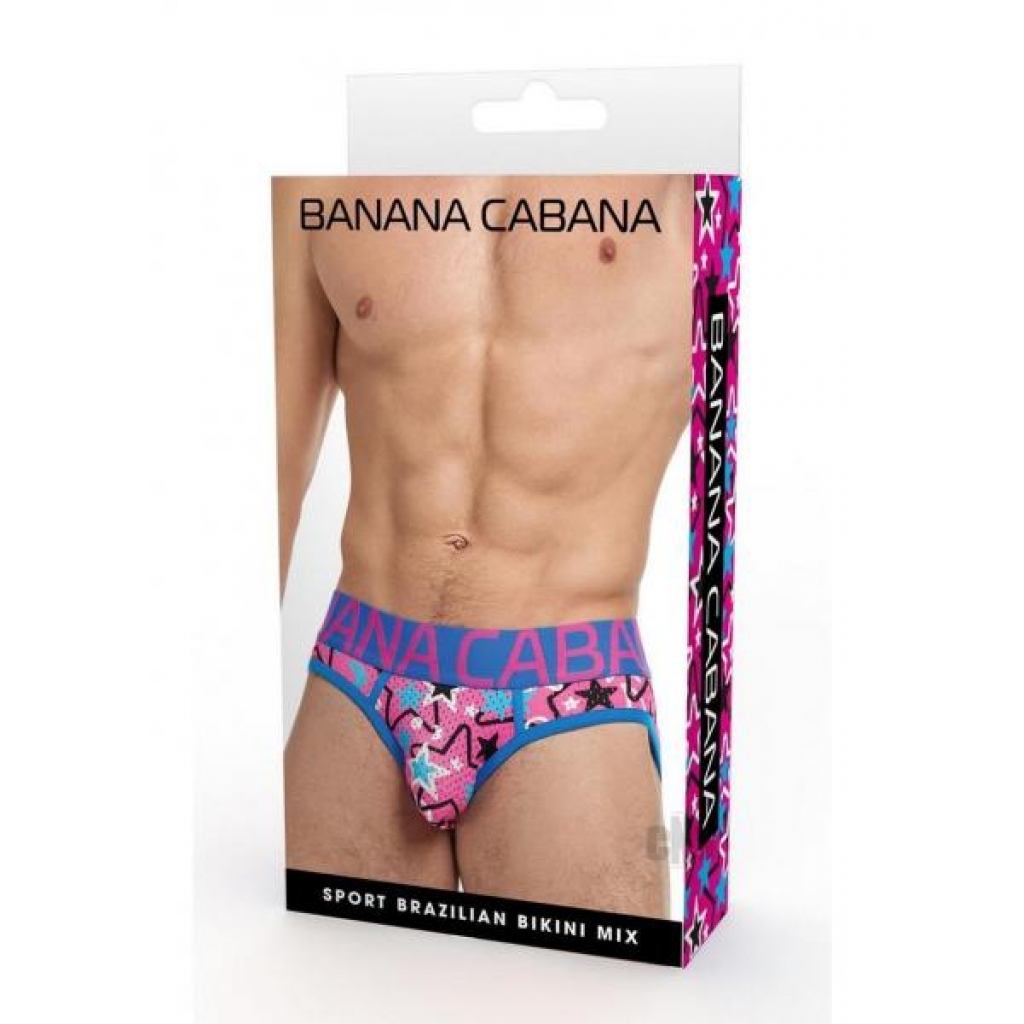 Banana Cabana Sports Bikini - L/XL Multi