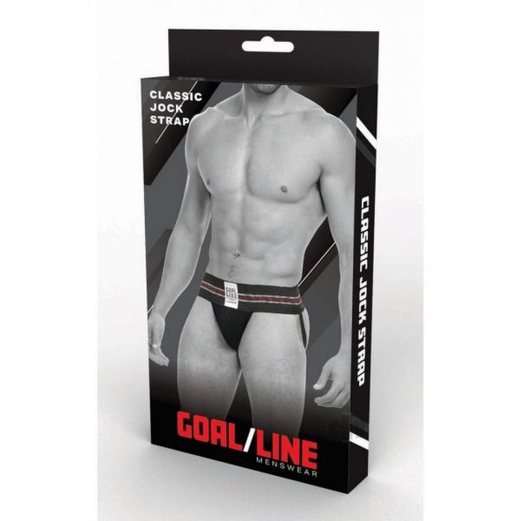 Goal Line Class Jockstrap - S/M Black