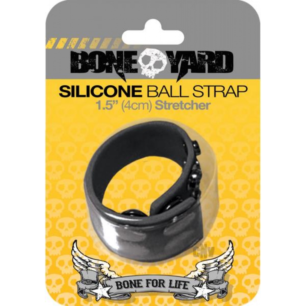 Boneyard Silicone Ball Strap - Black