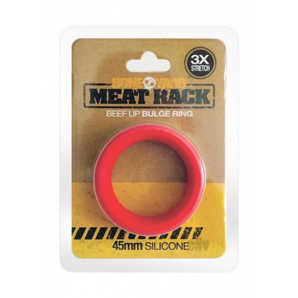 Boneyard Meat Rack Cock Ring - Red