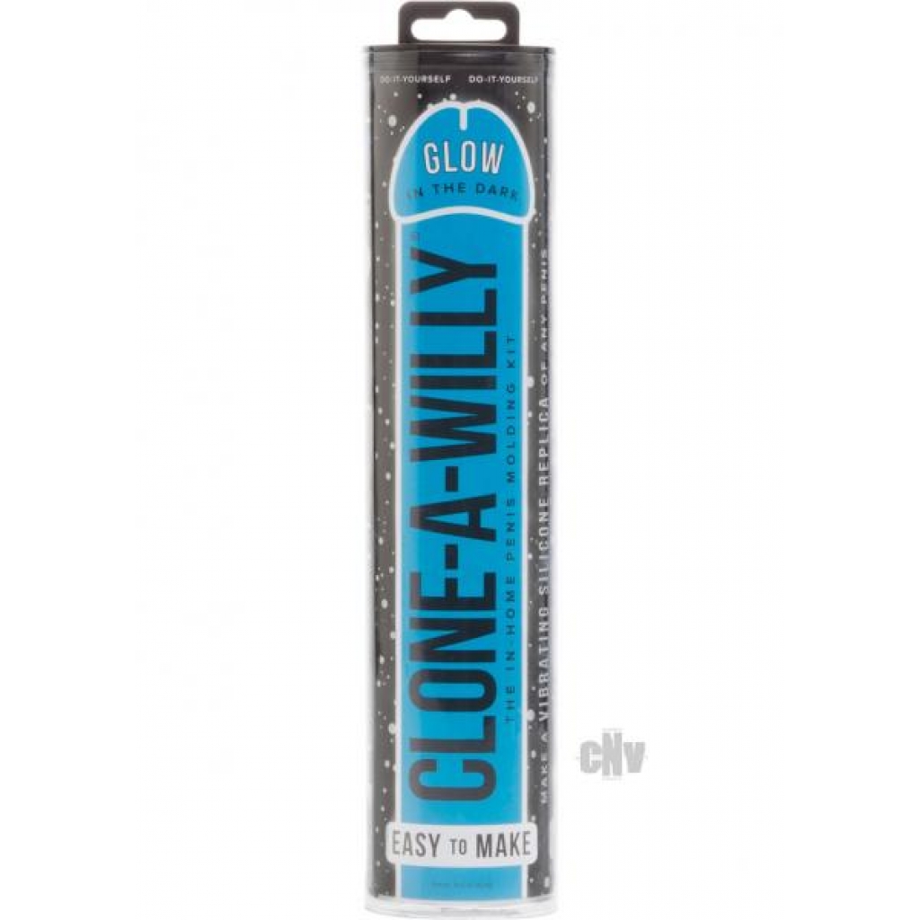 Clone A Willy Glow In The Dark Kit - Blue Nude