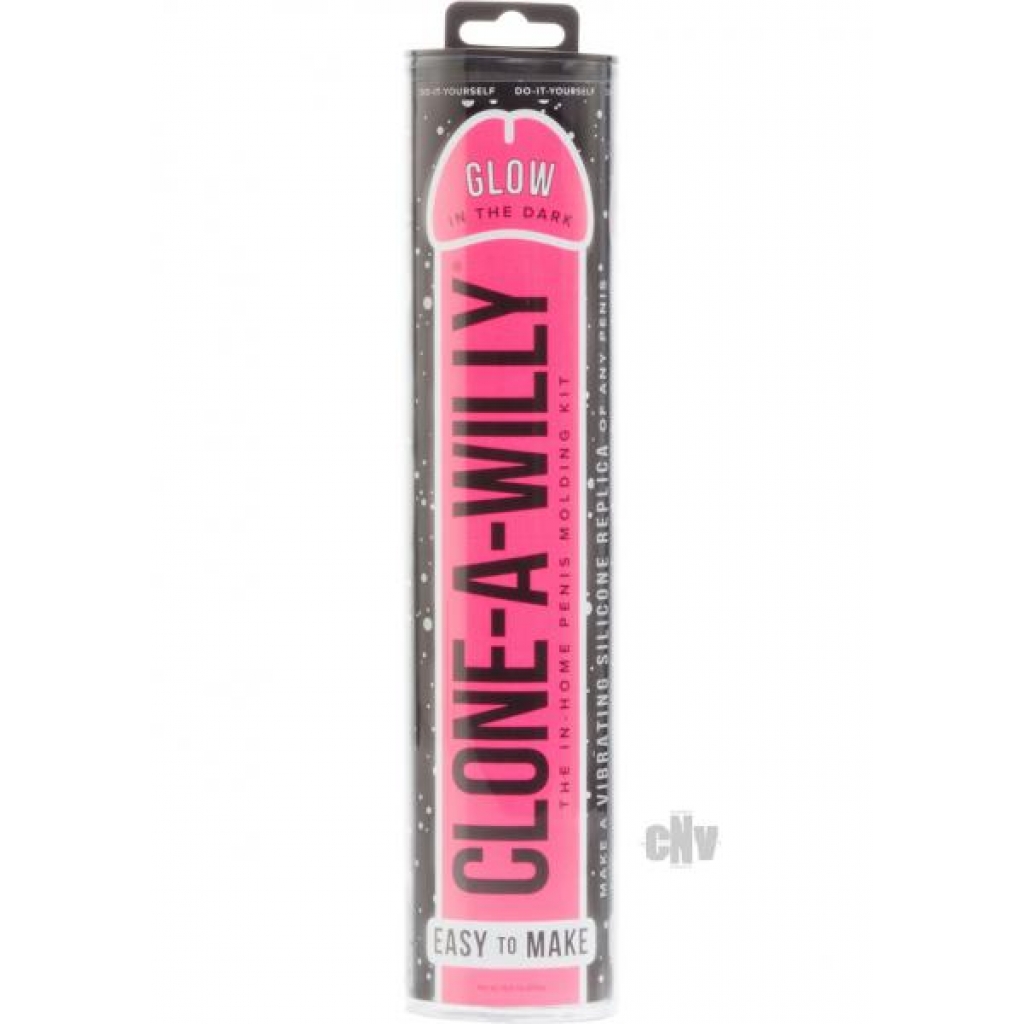 Clone A Willy - Glow In The Dark Hot Pink Kit