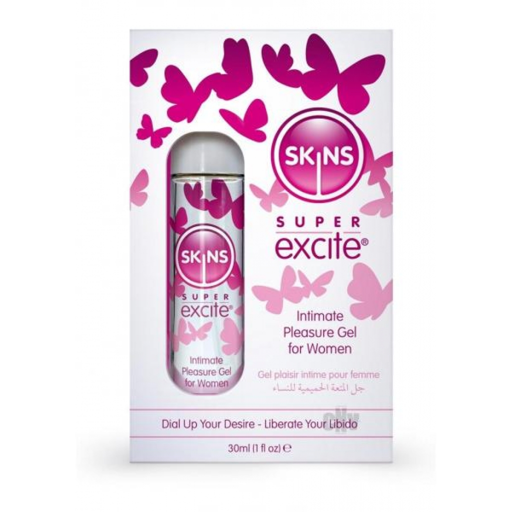 Skins Super Excite Clit Stim Gel - 1oz